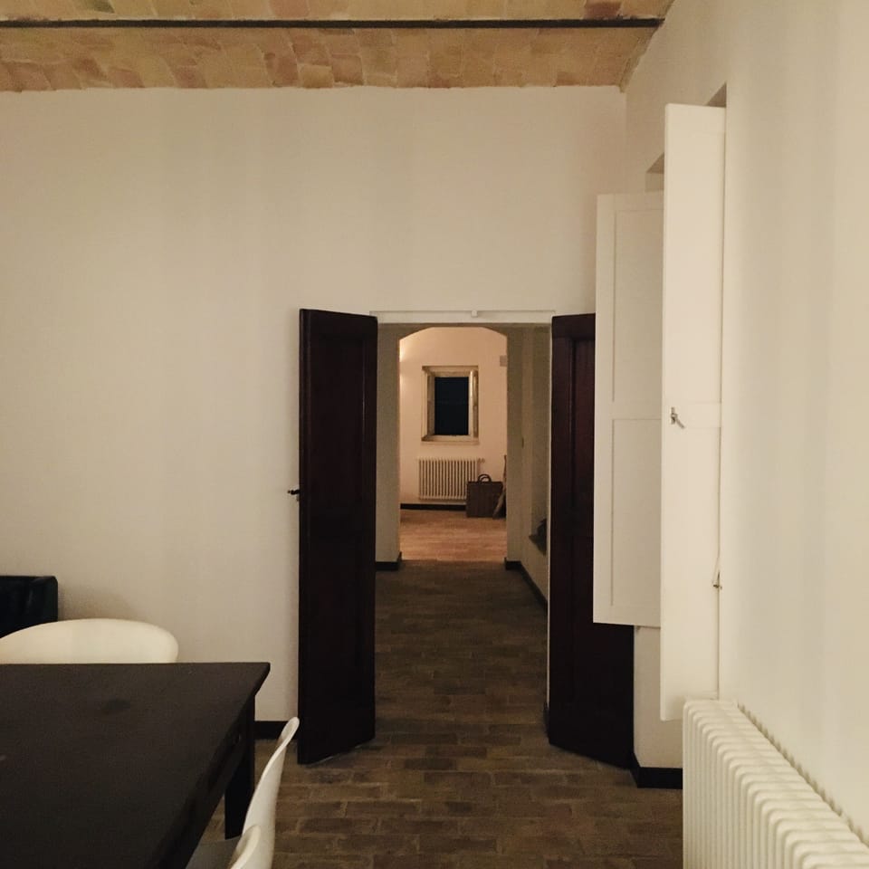 Leaving the kitchen