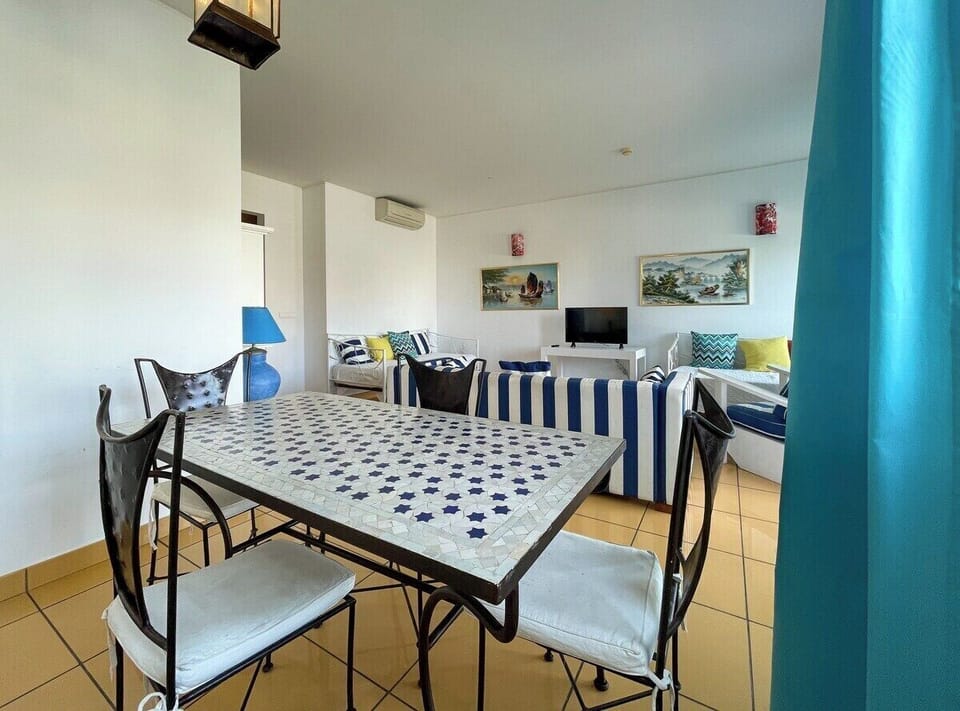 Dining and living room in the same space