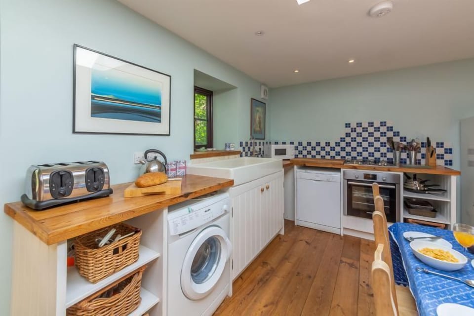 Well-equipped kitchen area