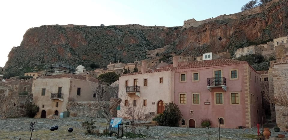 inside monemvasia castle