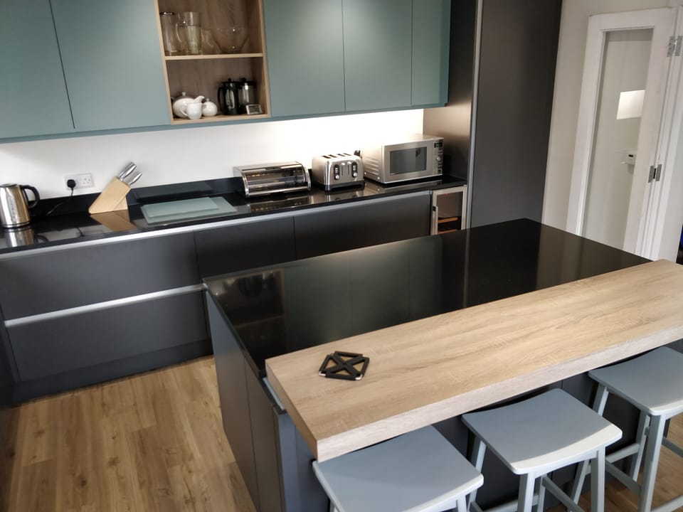 Modern kitchen at San Ging Keswick