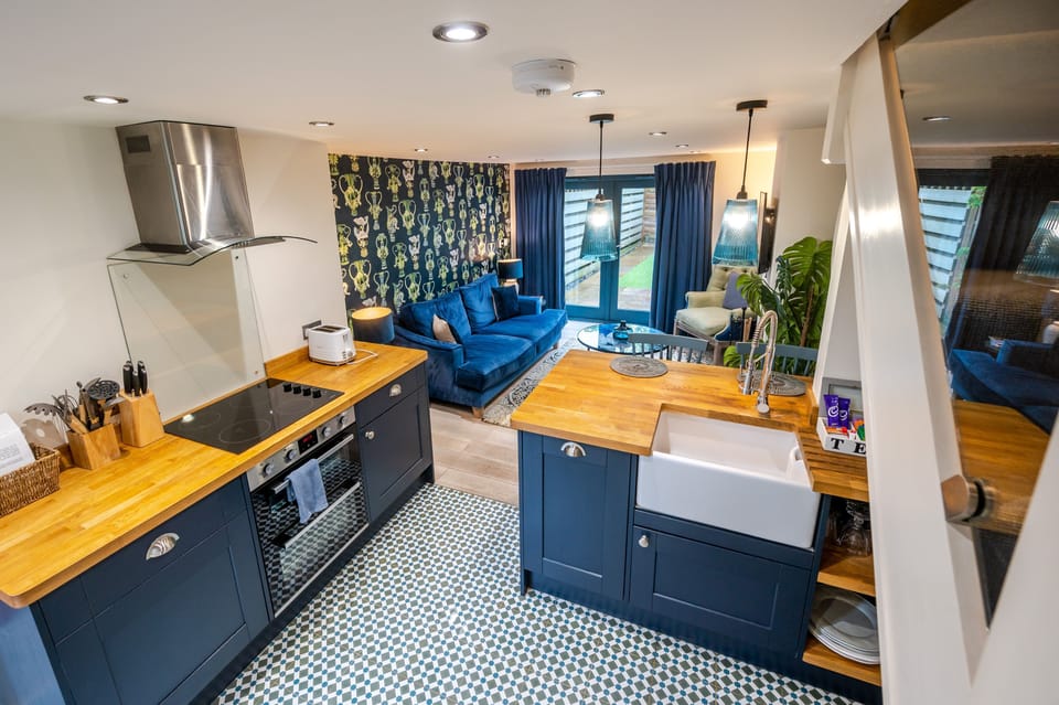 Ground floor: Open-plan kitchen and sitting room