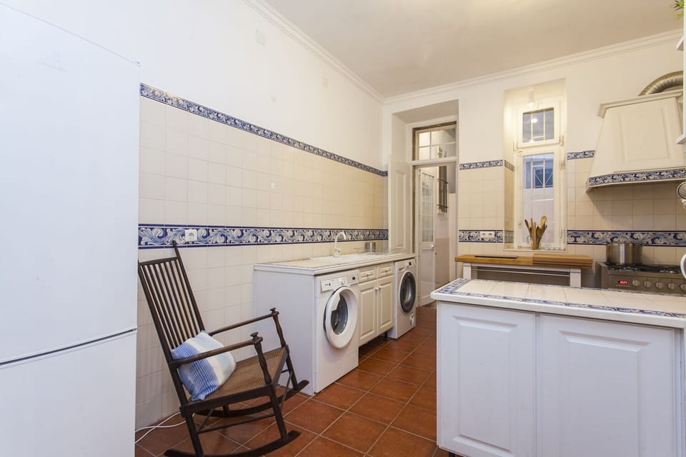 Large spacious fully equipped kitchen in traditional style 