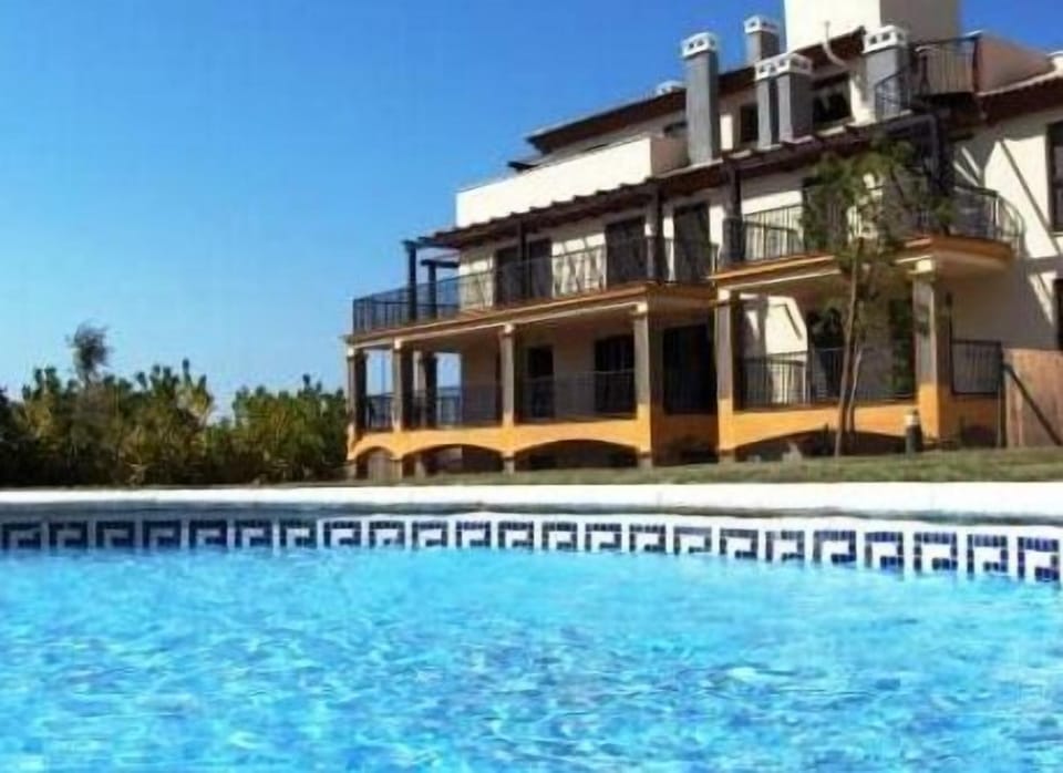A view from the pool