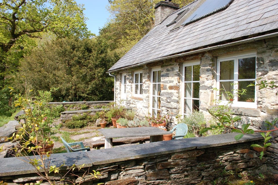 Secluded and sunny garden