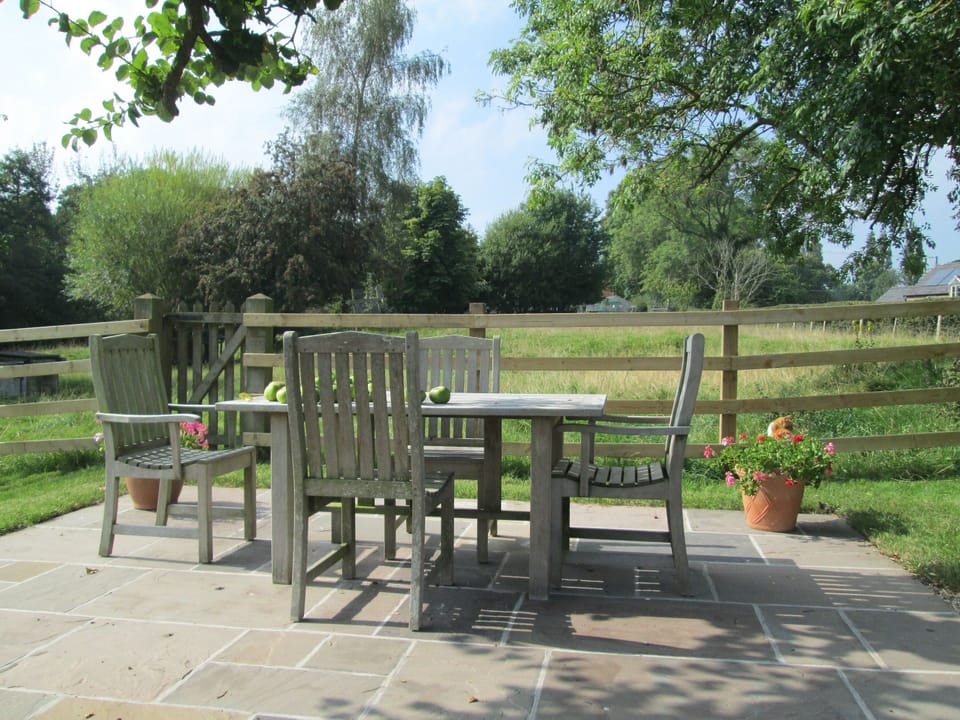 Outside seating area