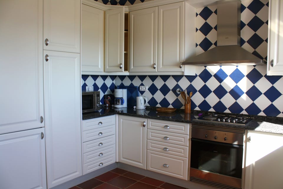 The kitchen has everything you'll need for a family holiday