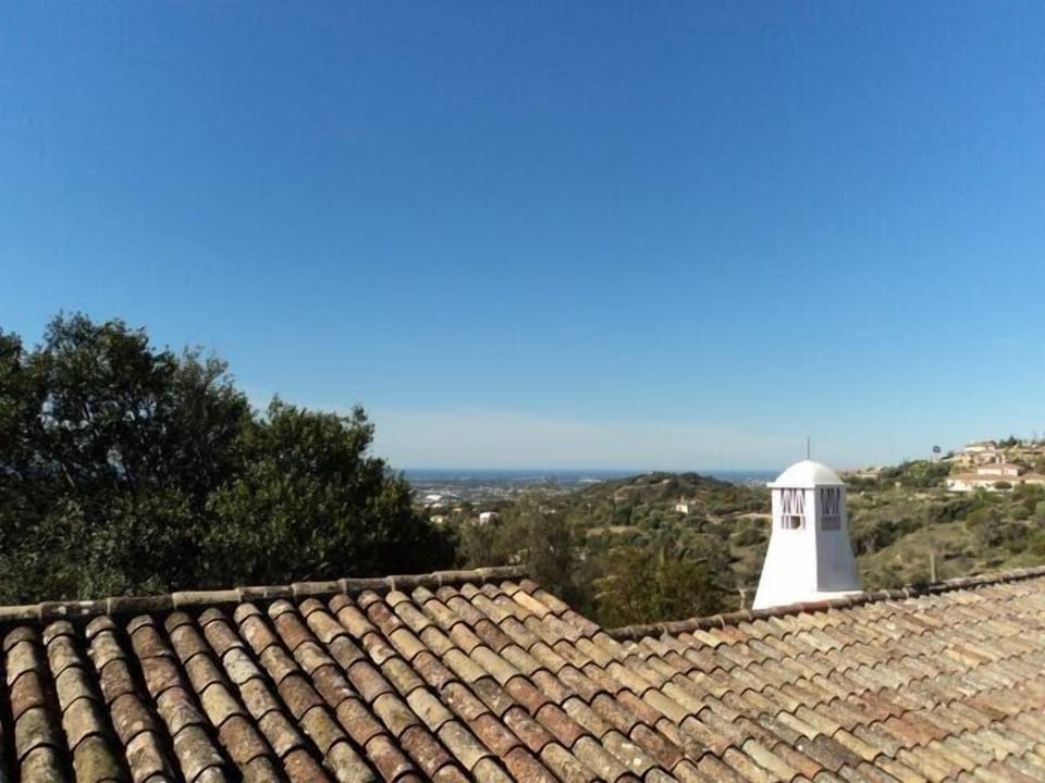 view from dining terrace