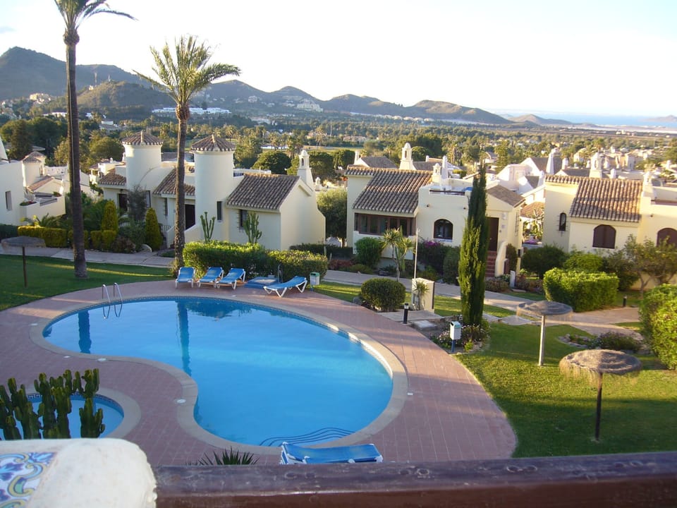 Pool and view from sun terrace