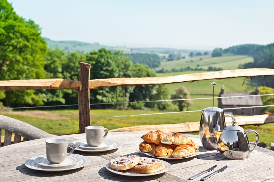 Breakfast with a view!