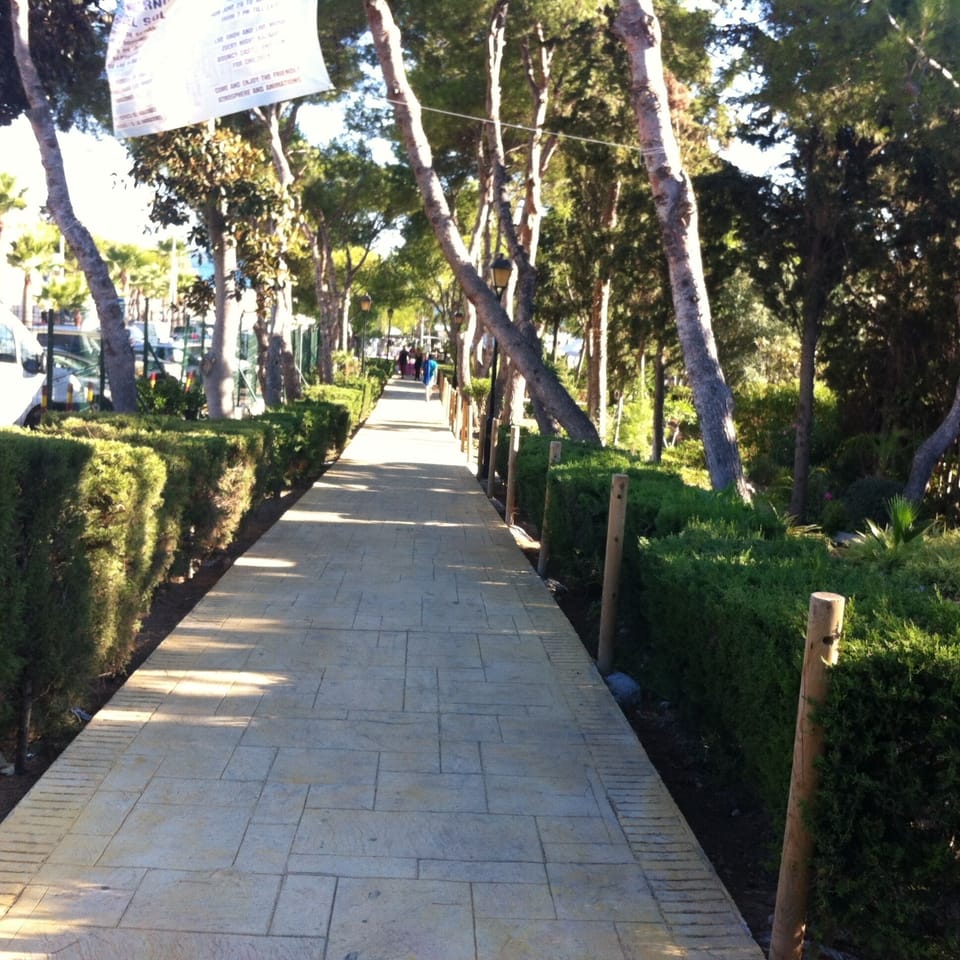 Princess Dianas Park, 100 meter from the apartment