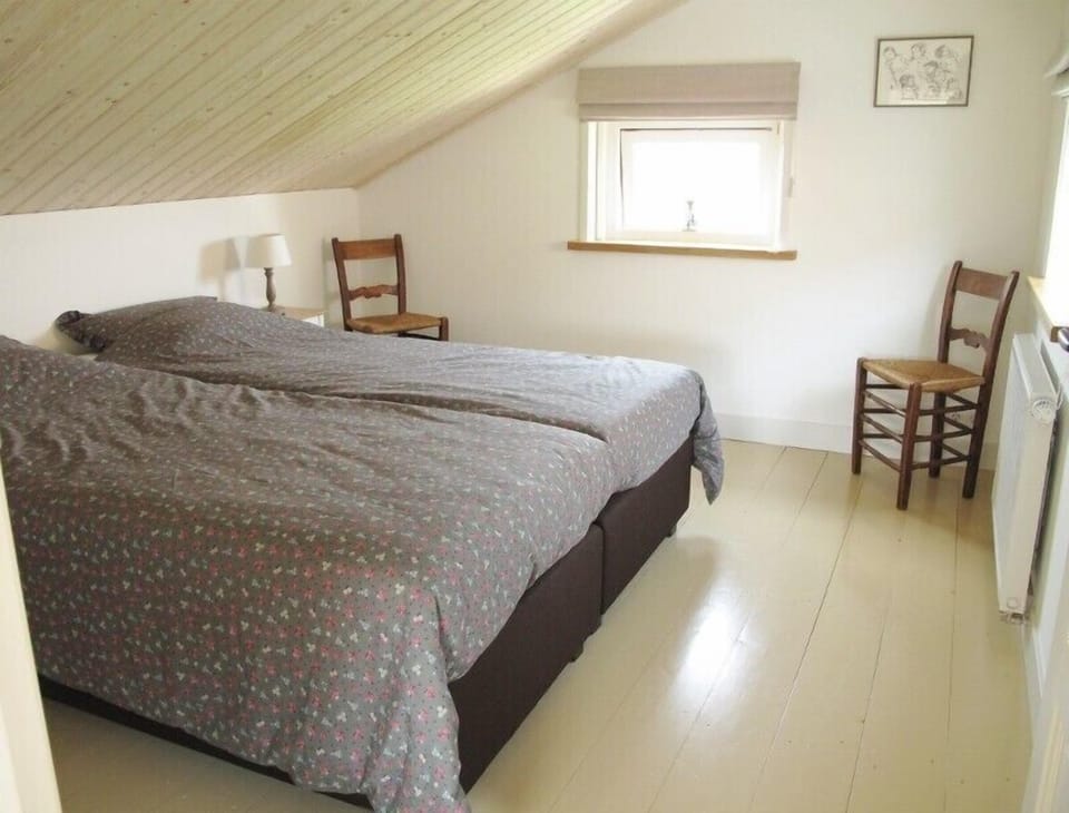 The bedroom on the (first) floor