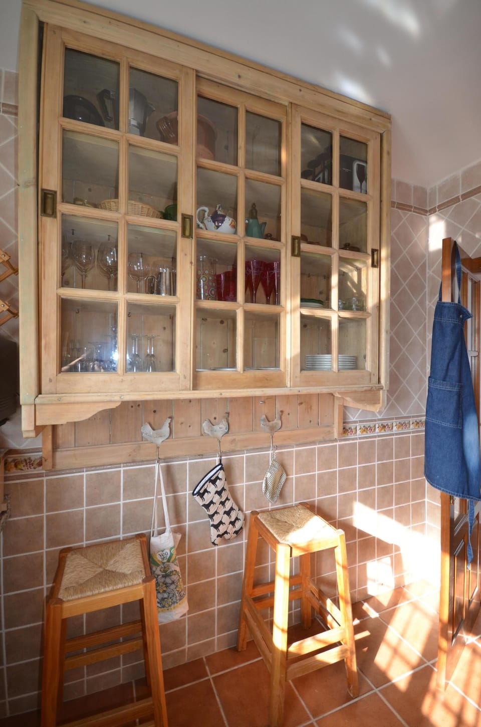 Antique dresser in the Kitchen