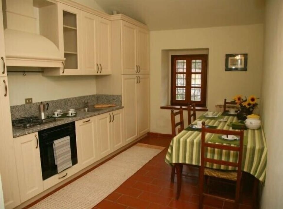 one of the  kitchens of the Palazzo
Spino Fiorito apartment second floor