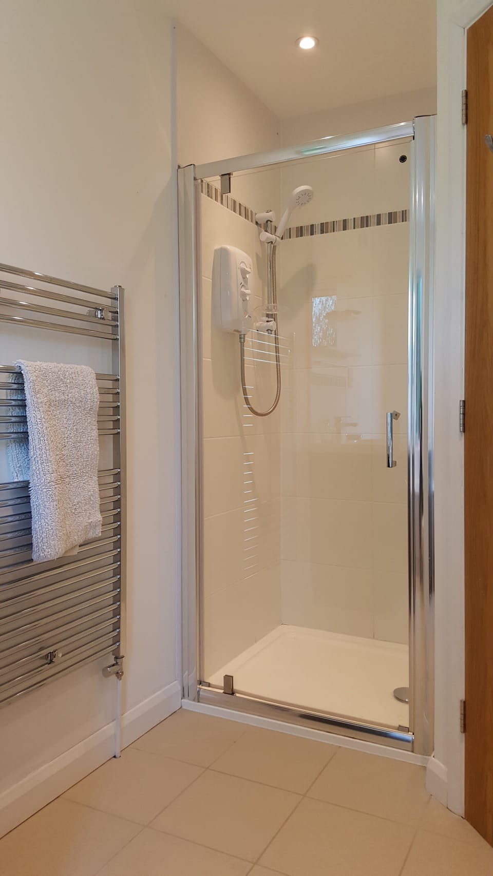 Family bathroom shower.