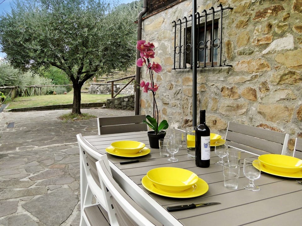 Dine al fresco on the terrace
