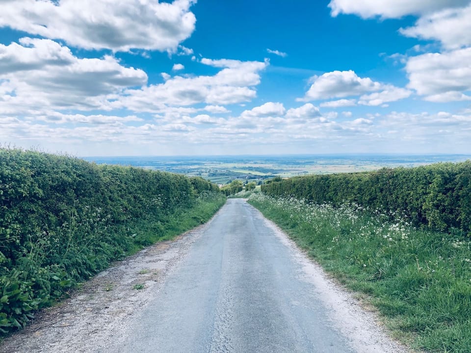 Walking Towards Acklam village 