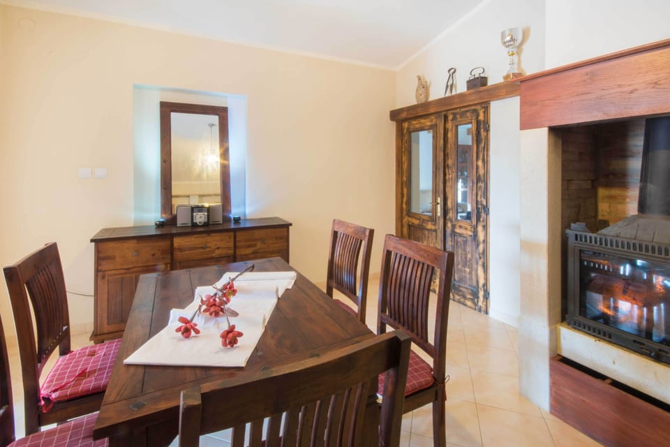 The dining room