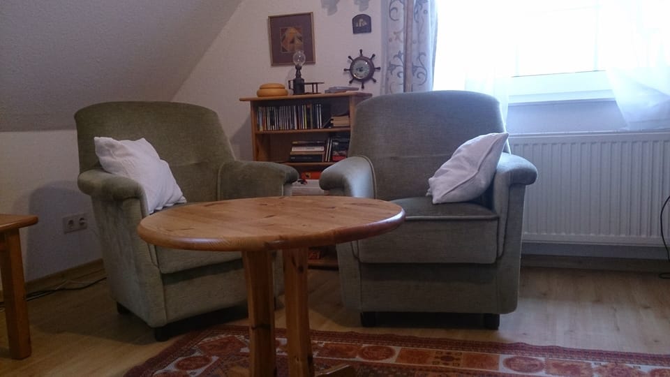 Sitting corner in the upper bedroom