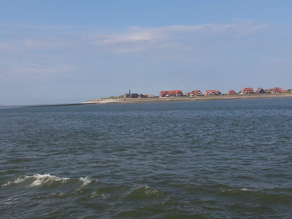 Arrival at Baltrum with the ferry