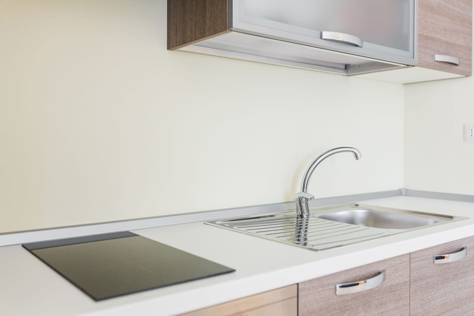 Apartment, 1 Queen Bed with Sofa bed, Kitchen | Private kitchen | Mini-fridge
