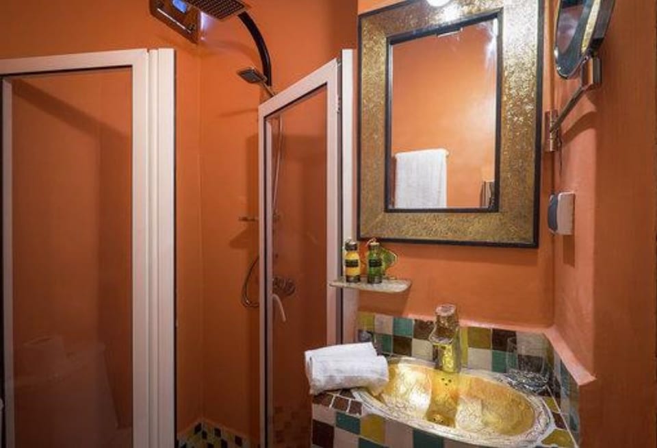 Single Room, Non Smoking | Bathroom | Shower, hydromassage showerhead, free toiletries, hair dryer