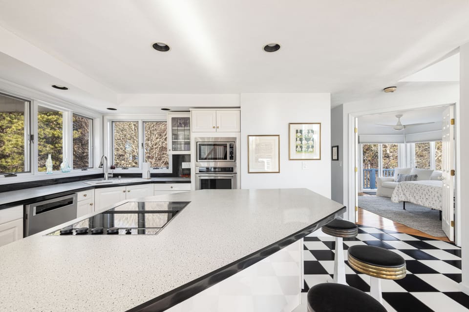 Second floor:  kitchen island