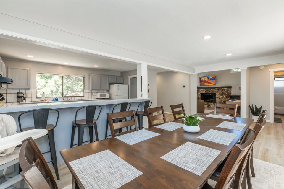 Huge Family Room, Dining, Kitchen, & Living Room & Bathroom Ahead