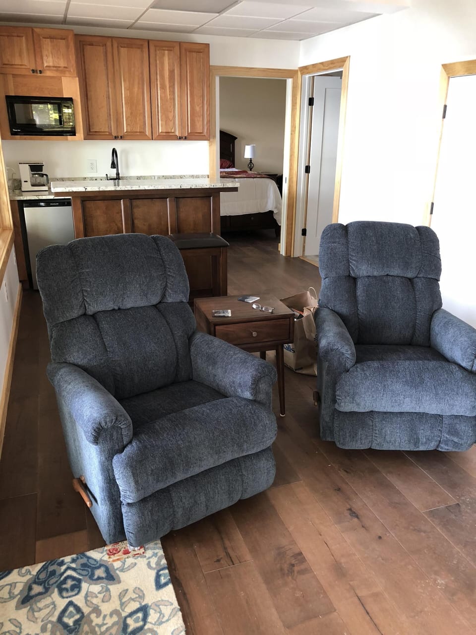 Downstairs bar and 2nd TV room