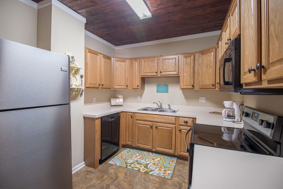 Spacious kitchen