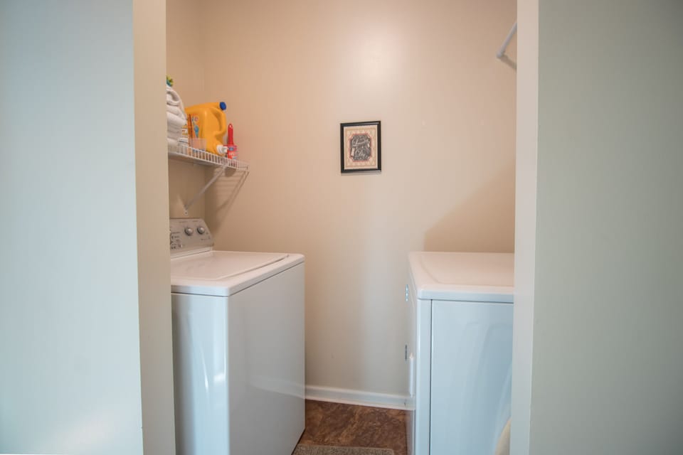 Laundry room for your use if you need to