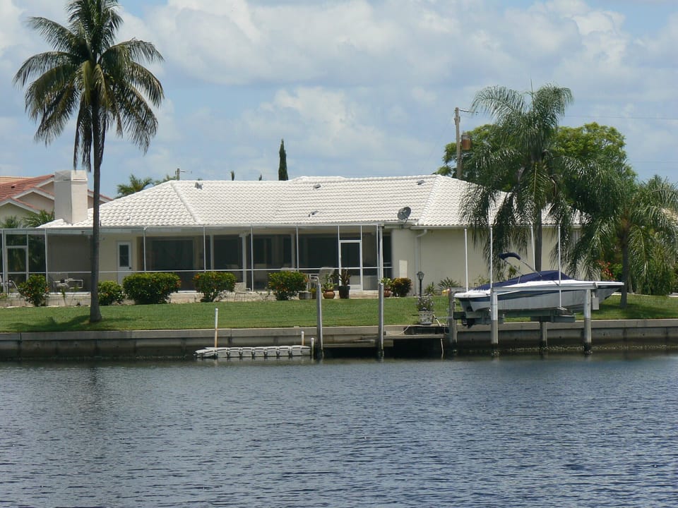 Rear of  House, 2 docks