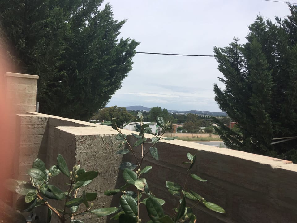 Views to Canberra over the fence