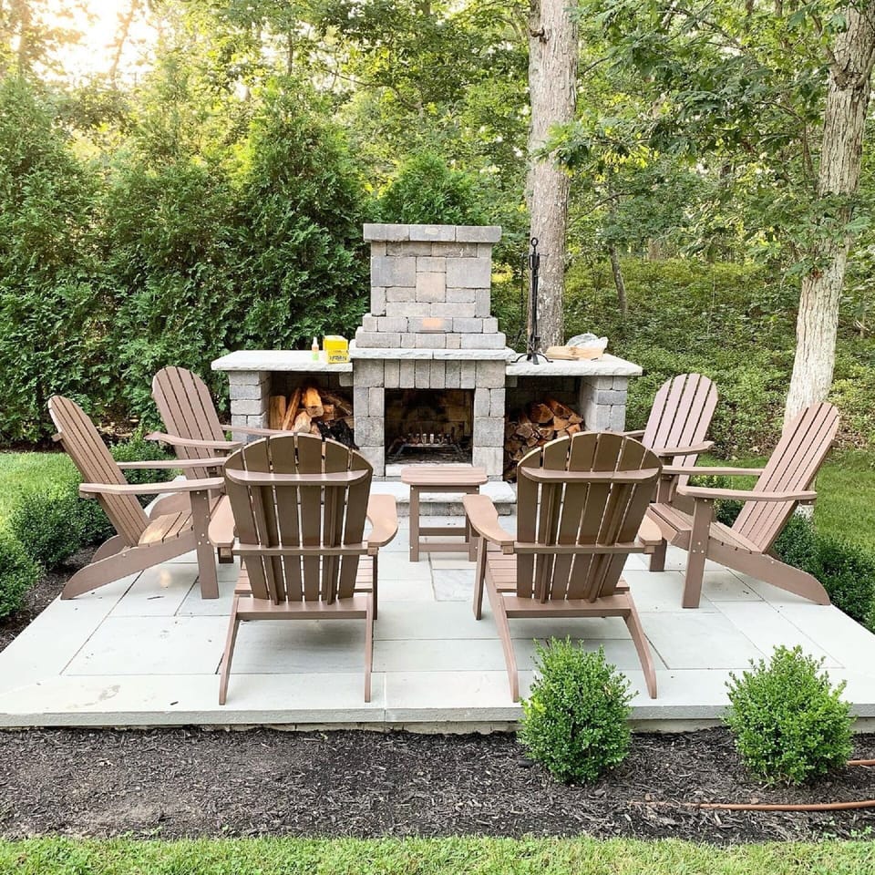 Brand new, custom-built fire pit