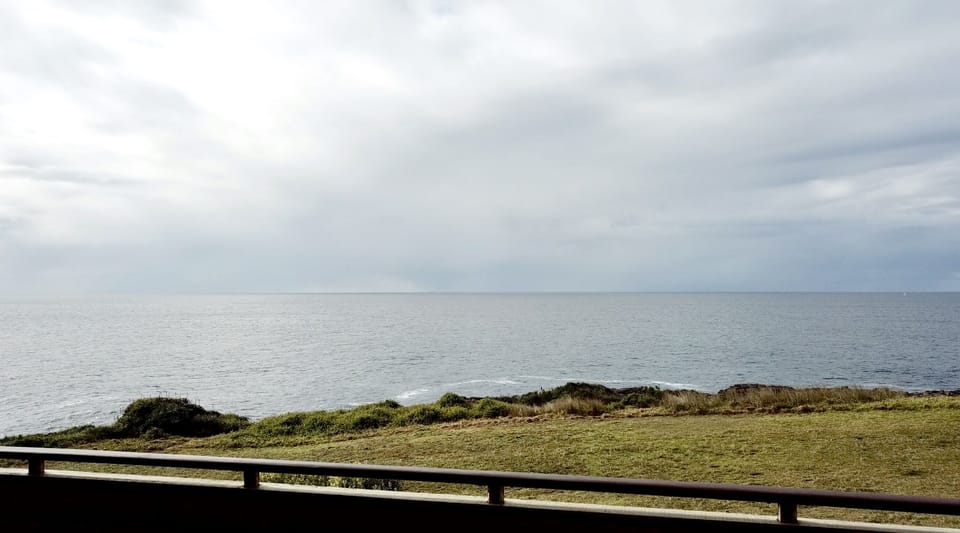 Even cloudy days are beautiful. Snap from the master bedroom balcony.