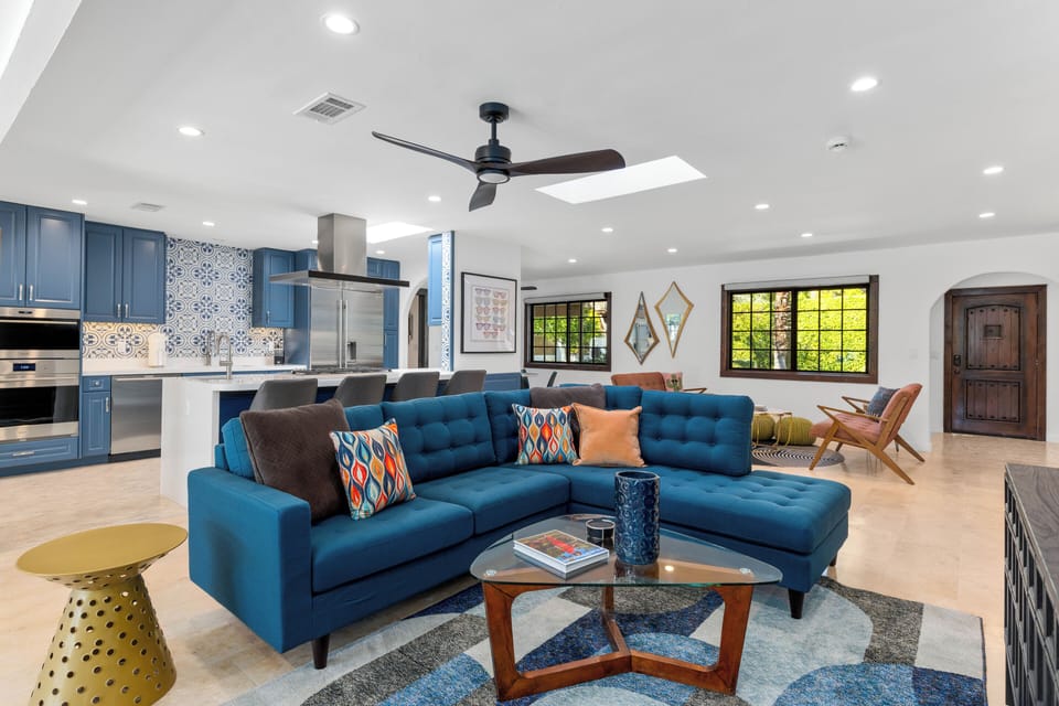 Comfortable mid-century modern furniture