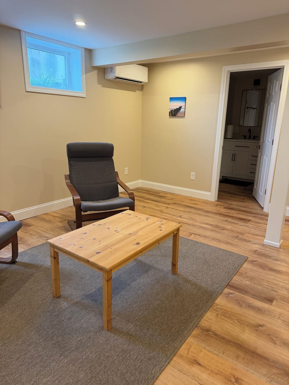 New basement private workspace 