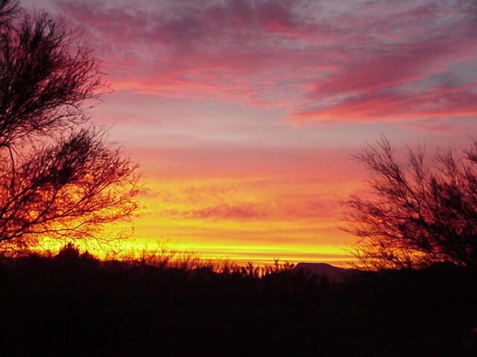 We get gorgeous sunsets here in Tucson