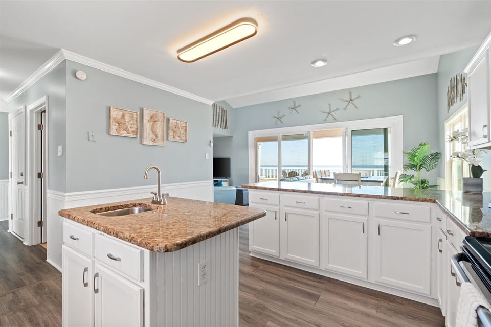 Easy Breezy Kitchen Island with Sink