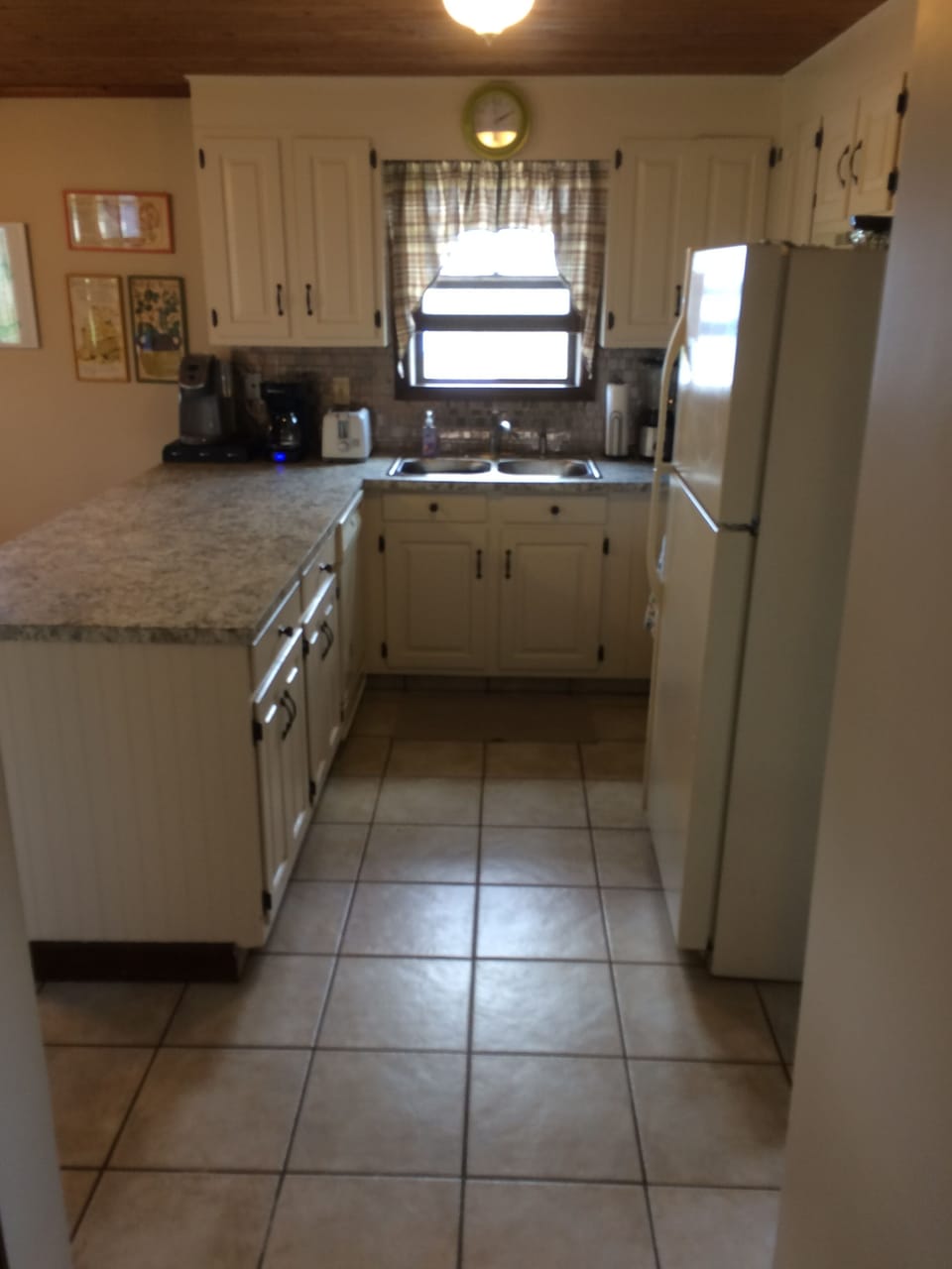 fully stocked kitchen