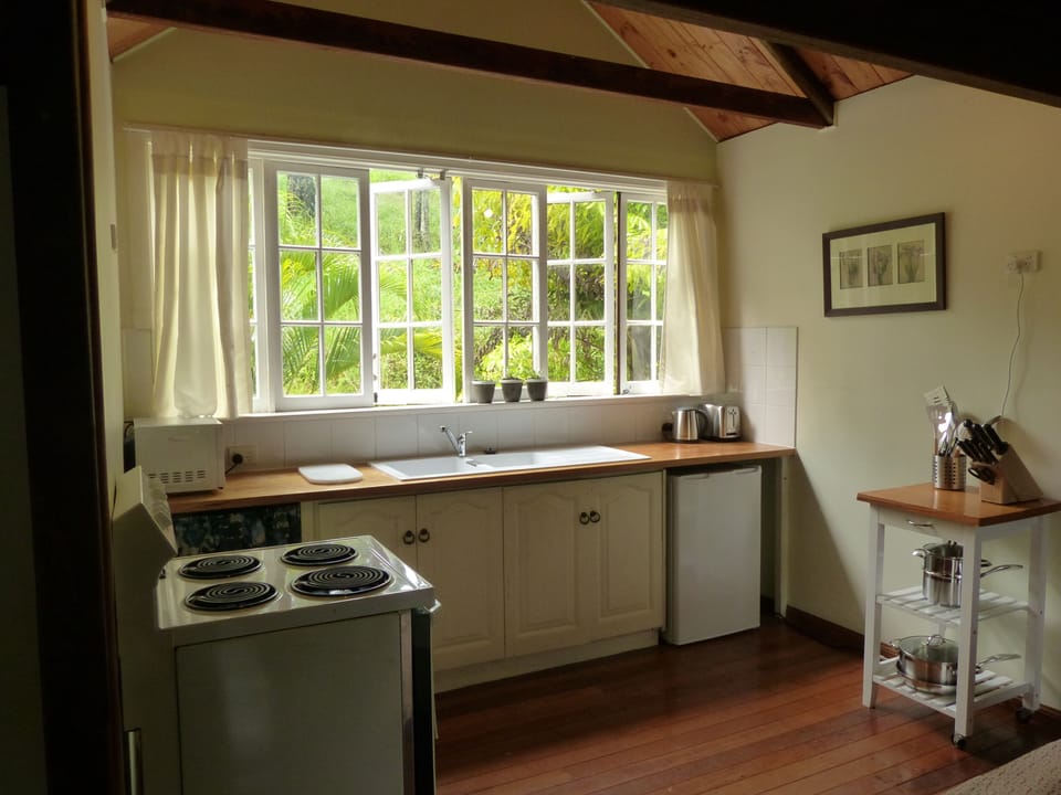Open plan kitchen
