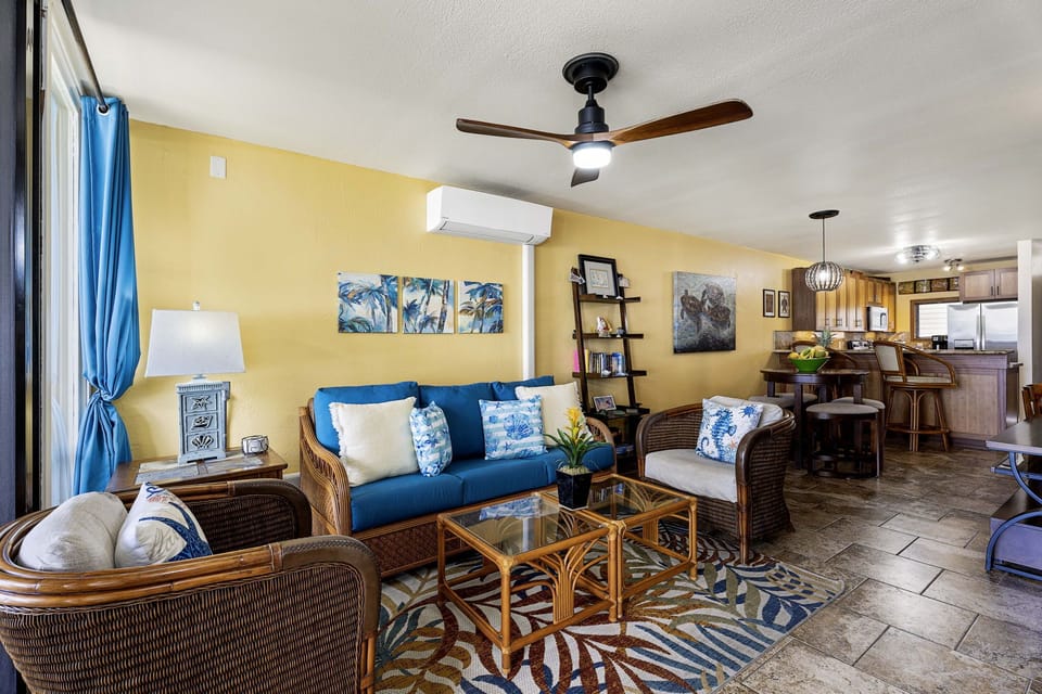 Roomy open concept floor plan