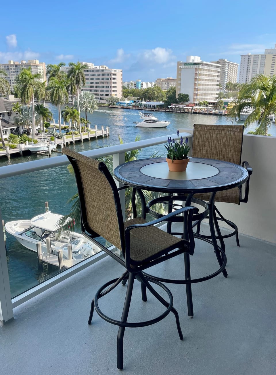 View from balcony