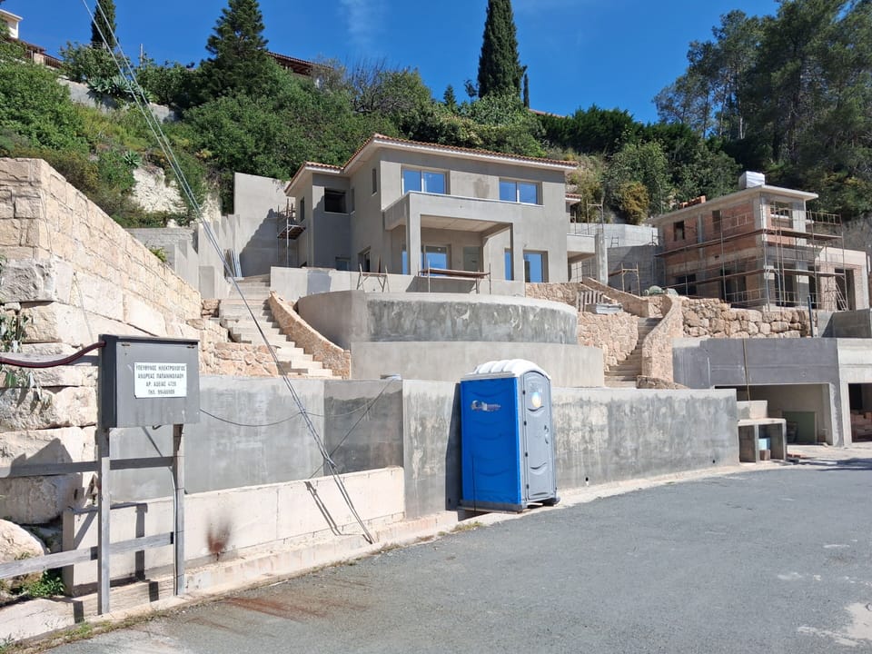 Adjacent villa development as at May 2026