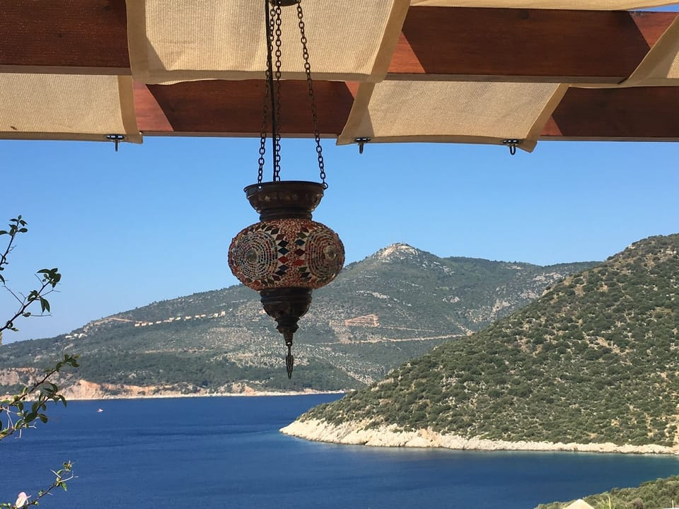 Another day, another stunning view from Elsa’s top terrace seating area