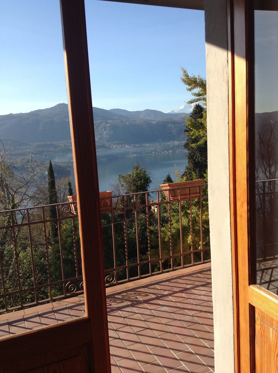 View from one of the bedrooms