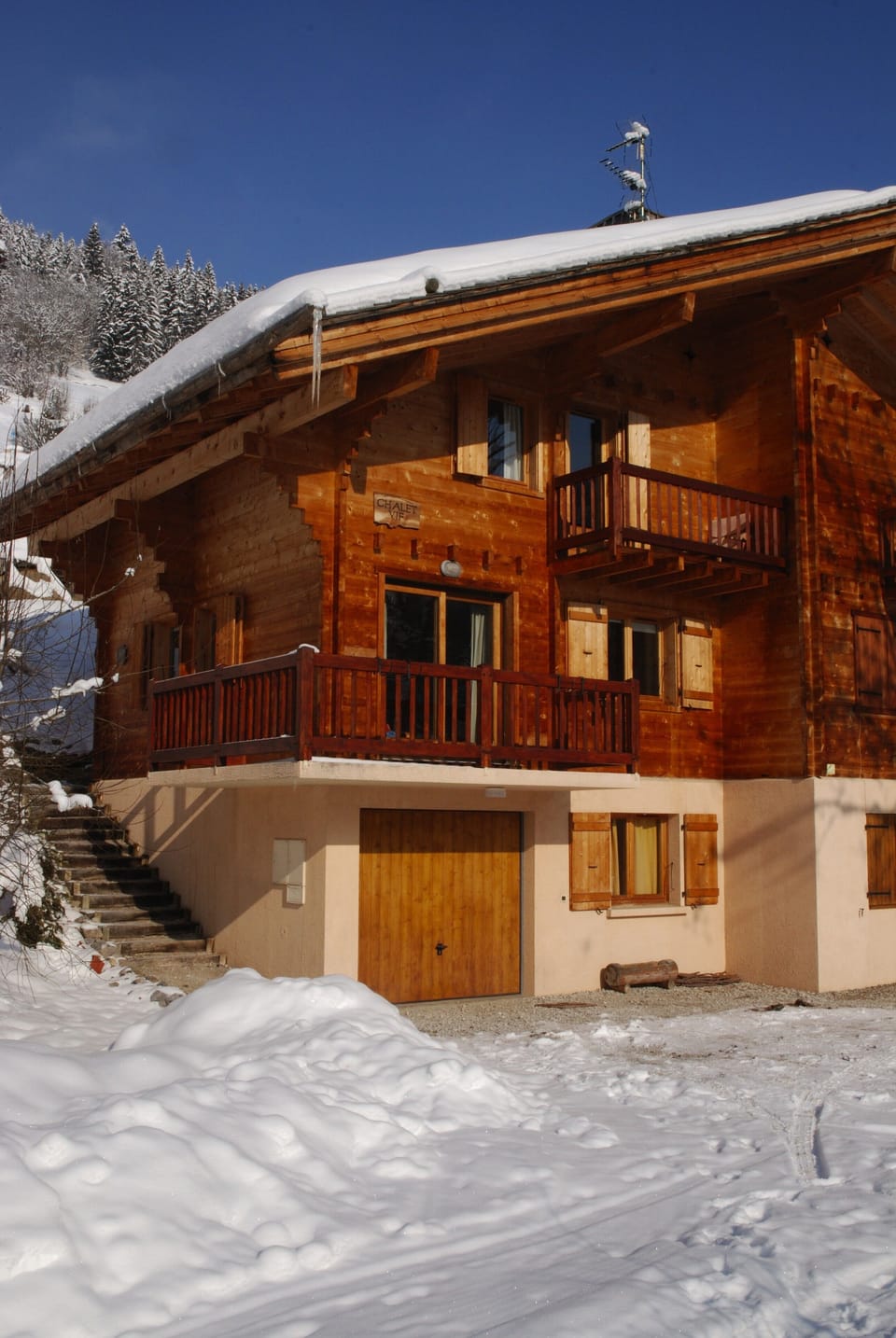 Chalet Vif in Winter