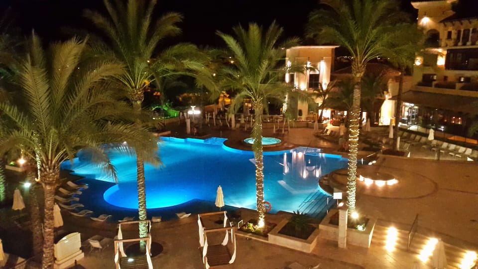 Resort Hotel at night