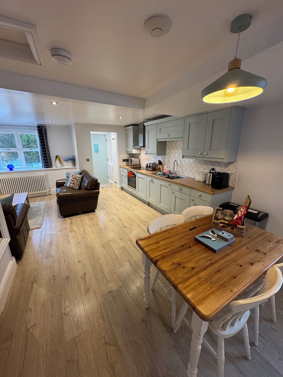 Open plan living space