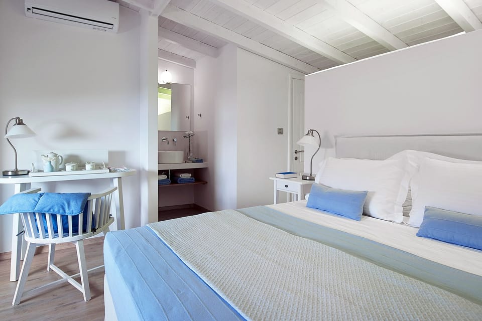 Master bedroom with balcony ,en-suite bathroom ,refrigerator, closet room and HDTV